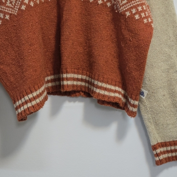 Vintage Unlimited Quest Wool Blend Crewneck Pullover Sweater Size Large - Picture 3 of 7